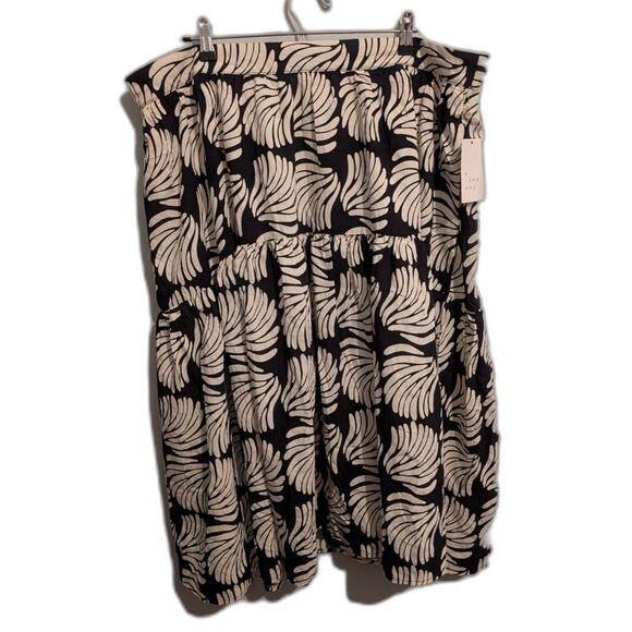 a new day Dresses & Skirts - A New Day Black/Cream Maxi Skirt Size 2X
